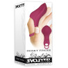 Evolved Gaine de doigt Vibrante Frisky Finger 9 Vibrations Rose